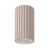 Stropní LED plafon IVAR taupe – moderní do obýváku a kuchyně