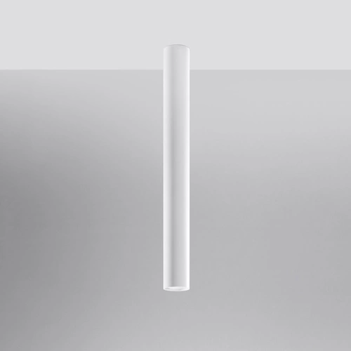 Stropní svítidlo bílé moderní kovové Lagos 60 do obýváku kuchyně a ložnice Sollux