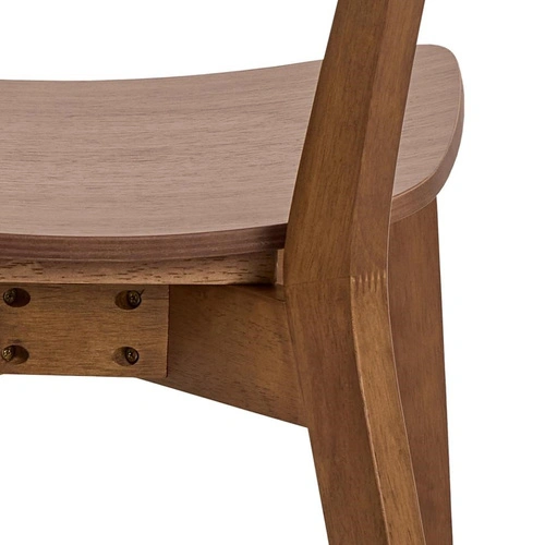 Actona Roxby dřevěná jídelní židle ořech moderní