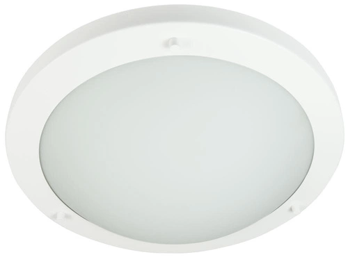 Stropní LED svítidlo Aquila 31 cm bílé skleněné kulaté IP44 moderní do koupelny