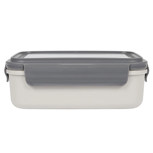 Lunchbox Clip Intesi šedý moderní box na oběd do práce a školy 1,26 l z polypropylenu