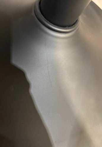 Barová stolička Bar One Tap Simplet černá matná OUTLET