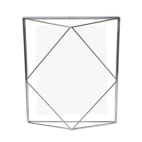 Kovový fotorámeček 20x25 Prisma Umbra šedý závěsný i stolní moderní