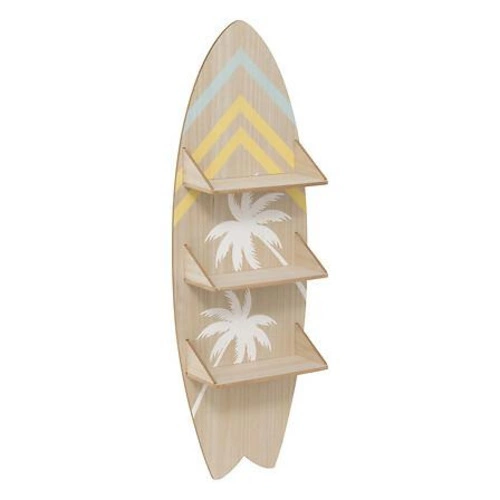 Nástěnná polička surf boho na knihy MDF přírodní 112 cm 5five simply smart