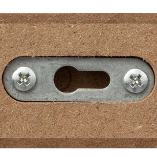 Bílá nástěnná rohová police Fixy 25 cm moderní do obýváku, kuchyně nebo dětského pokoje 5five