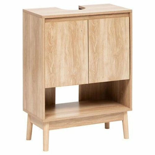 Koupelnová skříňka pod umyvadlo Abana přírodní dub 60 cm klasický skandinávský styl 5five