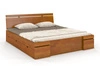 Dřevěná postel Sparta Maxi 200x220 do ložnice se 4 zásuvkami na míru