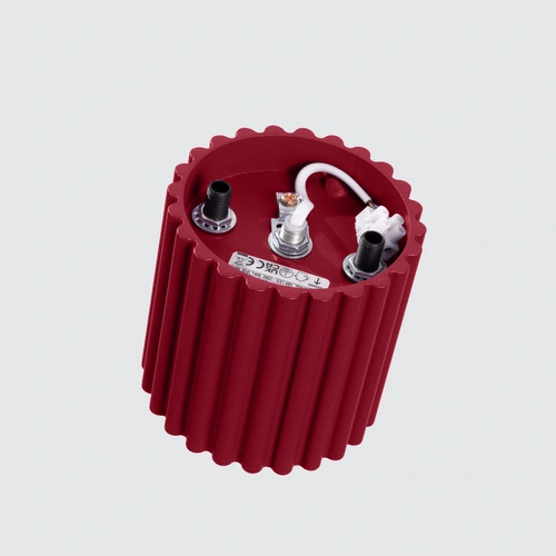 Stropní svítidlo AURA 1 burgund moderní kulaté do obýváku kuchyně a ložnice