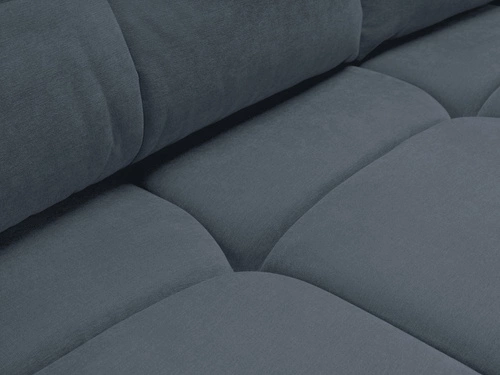 Rozkládací pohovka Bode 3místná s funkcí spaní do obýváku skandinávská modrá