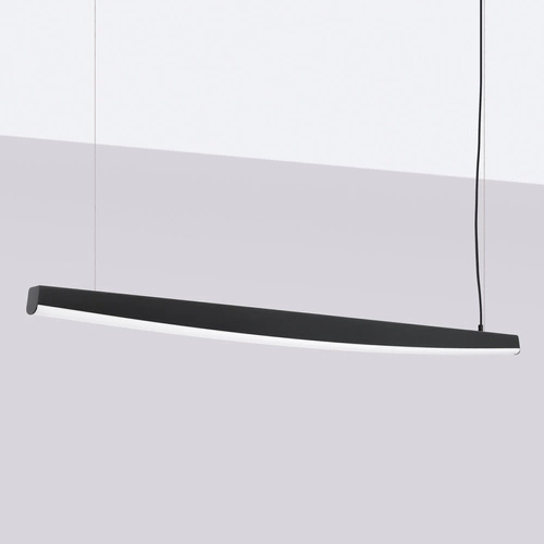 Závěsné LED svítidlo JORUN 150 černé moderní nastavitelné do kuchyně a nad stůl Thoro