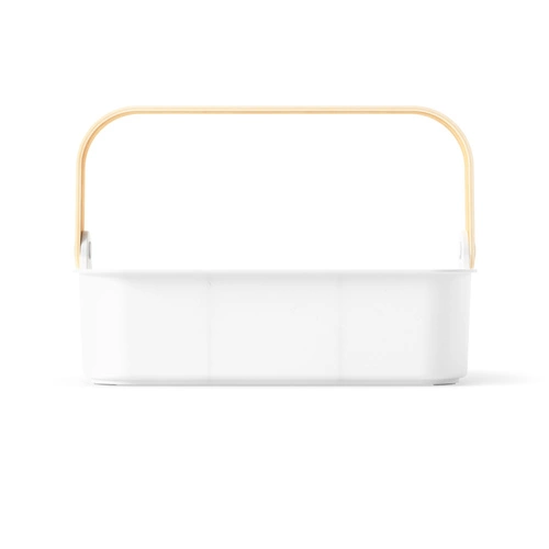 Zvonový kontejner/košíkwood velký bílý