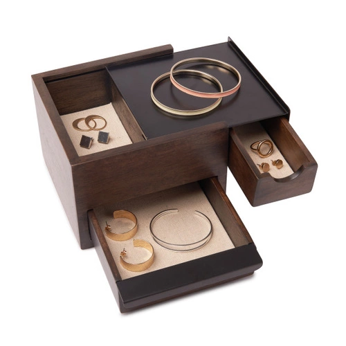 Šperkovnice min, ořech, STOWIT výprodej