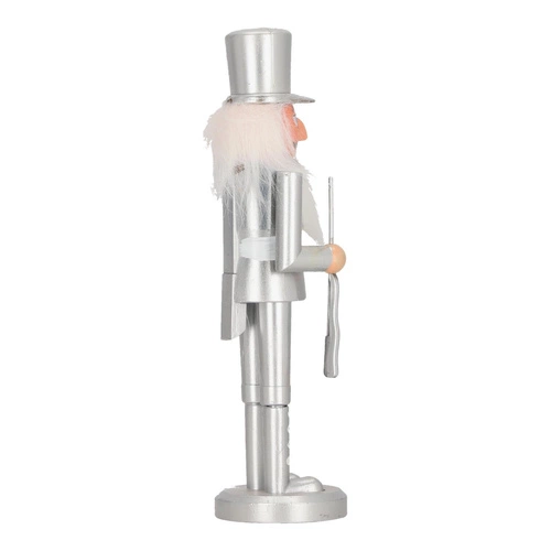 Stříbrný louskáček s kloboukem