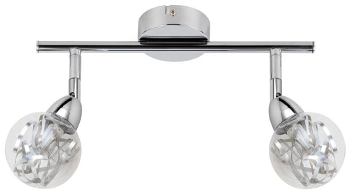 Stropní svítidlo Bolo 2x6W LED smd kulatá hlava 1e s kloubovým stínidlem vyměnitelný kd systém