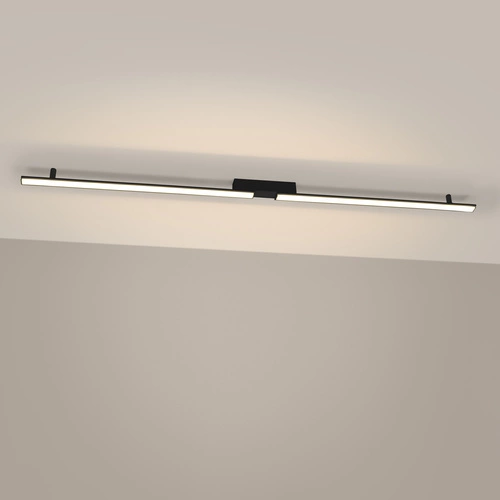 Stropní LED svítidlo LAGOM černé moderní do obýváku a kuchyně 3000K Thoro