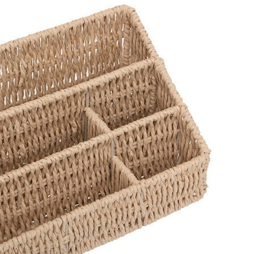 Organizátor s přihrádkami Kord přírodní