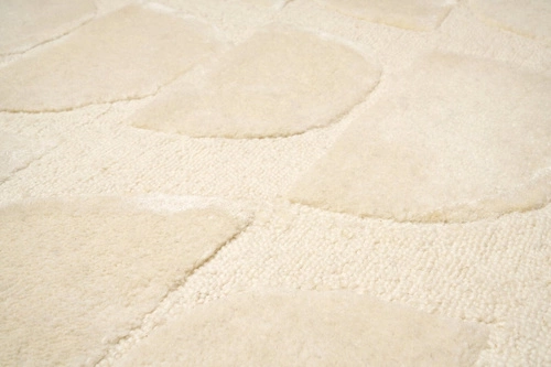 Moderní vlněný koberec Desert Sand 200x300 béžový ručně tkaný do obýváku Carpet Decor