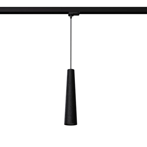 Závěsné svítidlo ELECTRA z černého betonu GU10