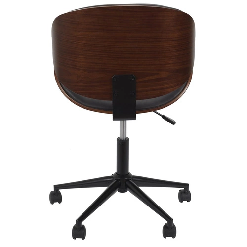 Ergonomická kancelářská židle Reno Intesi otočná na kolečkách kožená hnědá moderní do kanceláře