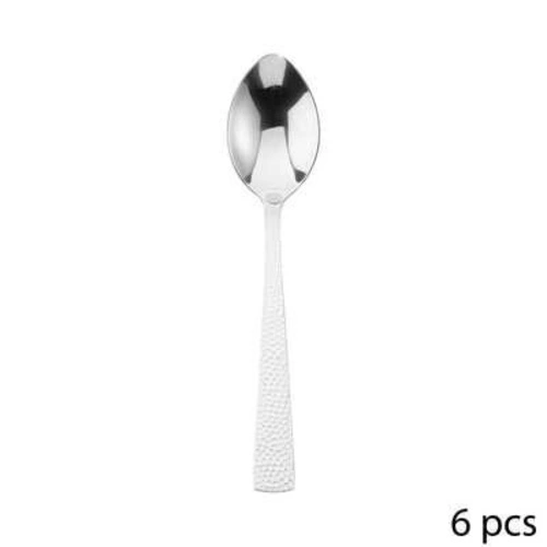 Sada jídelních příborů D’oro stříbrná z nerezové oceli, vhodná do myčky 5five