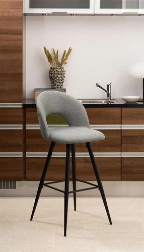 Barová židle Ayla šedá