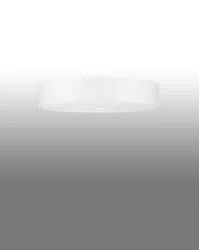 Stropní svítidlo kulaté Skala 70 bílé moderní do obýváku kuchyně a ložnice Sollux