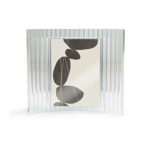 Skleněný zlatý fotorámeček 10x15 Ripley Umbra moderní stojací dekorativní