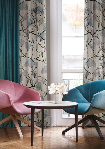 Stolní lampa Clizia kouřová