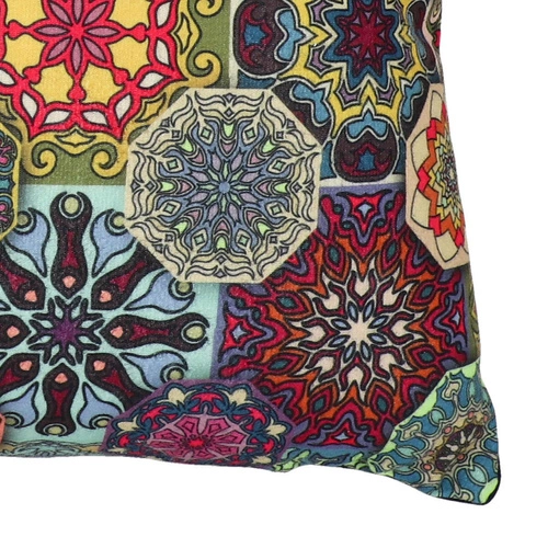 Dekorační sametový polštář Valencia 40x40 s potiskem antialergický do obýváku