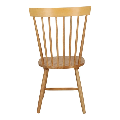 Dřevěná jídelní židle Tulno Intesi, vintage styl, přírodní barva, pohodlné opěradlo