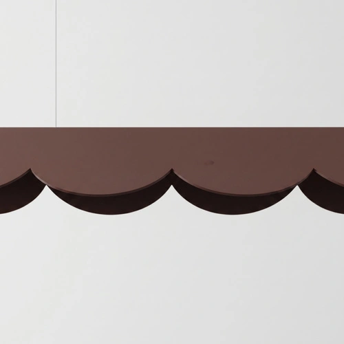 Závěsné svítidlo BISCUIT 100 LED hnědé nad ostrůvek nastavitelné