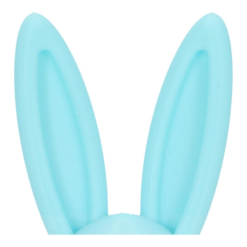 Intesi velikonoční dekorace Velké tyrkysové vajíčko s ušima moderní ozdoba na stůl nebo komodu