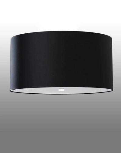 Stropní svítidlo Otto 50 černé moderní kulaté do obýváku a ložnice E27
