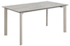 Jídelní stůl Palermo 160x90 šedý moderní keramická deska Actona minimalistický