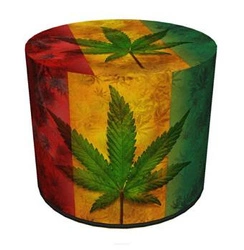 Puf Jamajka Intesi kulatý čalouněný multicolor moderní do obýváku a ložnice 40 cm