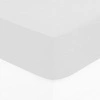 Bavlněné prostěradlo s gumou Atmosphera 90x190 cm bílé na matraci do ložnice