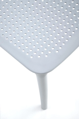 Zahradní židle Sylie Intesi modrá z polypropylenu, stohovatelná, moderní do zahrady