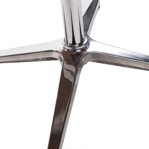 Ergonomická kancelářská židle VIP Exclusive Home černá kožená s podnožkou otočná D2.DESIGN