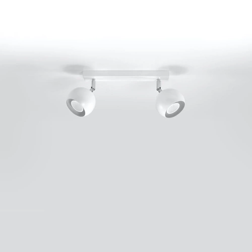 Stropní svítidlo bílé OCULARE 2 moderní kovové do obýváku, kuchyně a ložnice