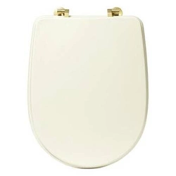 Duo béžové WC sedátko z duroplastu