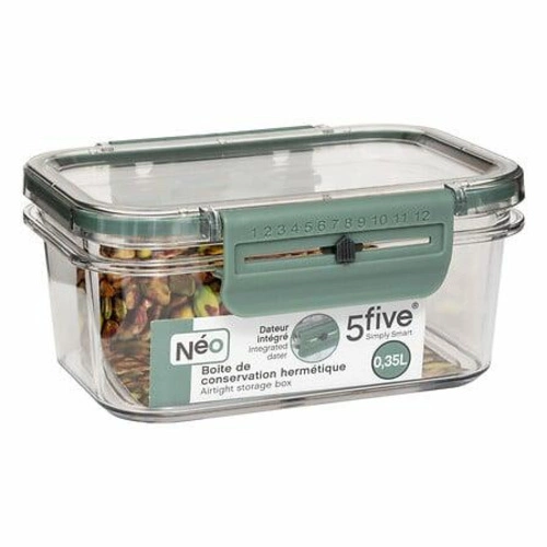 Hermatická krabička Neo zelená jednoduchá 0,35L