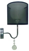 Nástěnná lampa Brava d-22 1x60W E27 černá
