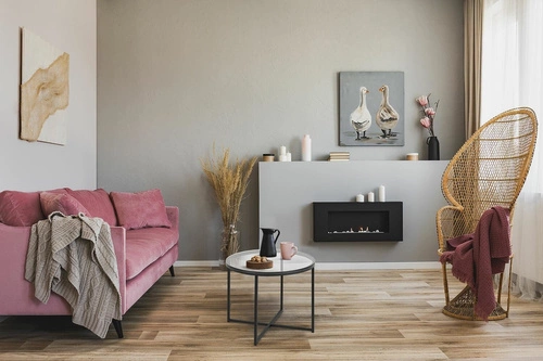 Kulatý konferenční stolek Cross Actona skleněný moderní do obýváku s chromovanou podstavou