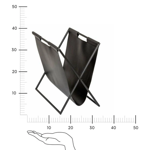 Držák novin Twisted Lime PU černý