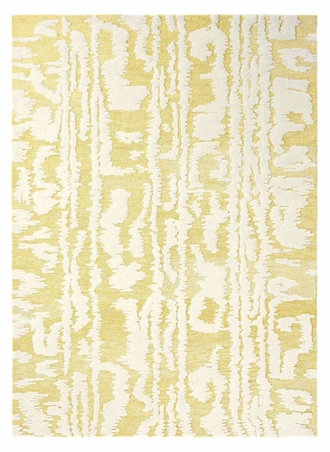 Florence Waterwave Stripe Citron vlněný koberec boho do obýváku 250x350 cm snadno čistitelný