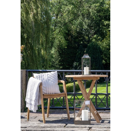 Vysoká skleněná lucerna Mysore gold