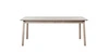 Rozkládací jídelní stůl Bari 190–290x95 cm bělený dub