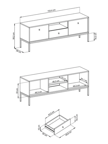 Noční stolek Evora béžový
