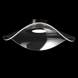 Stropní LED svítidlo Velo no.1 zlaté, nastavitelné do obýváku a jídelny ALTAVOLA DESIGN