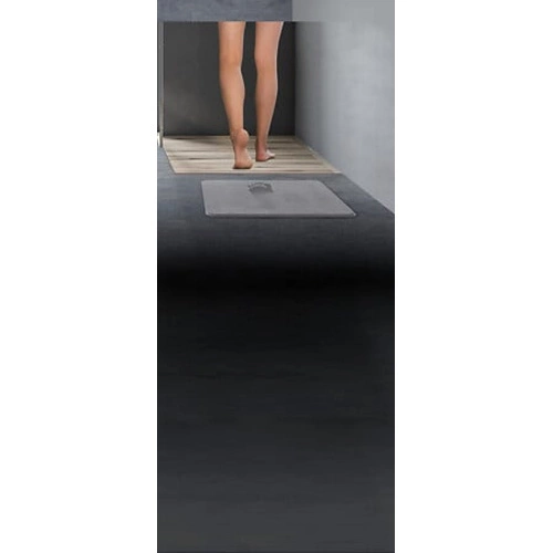 Rychleschnoucí diatomitová podložka šedá 35x45 cm 5five simply smart do koupelny a kuchyně